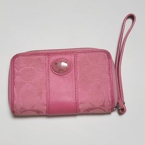 Pink Coach wallet